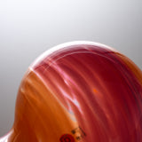 Hanashizuku Bouquet Glass Vase - Pink x Orange / 津軽びいどろ 花瓶