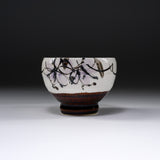 Hand-painted Yunomi Tea Cup – Ink Blossom