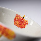 Hasami ware Rice Bowl - July Thistle / 波佐見焼 お茶碗