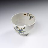 Hasami ware Rice Bowl - September Kikyo / 波佐見焼 お茶碗