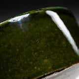 Heuge Matcha Bowl - Oribe deep green