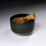 Heuge Matcha Bowl - Oribe deep green