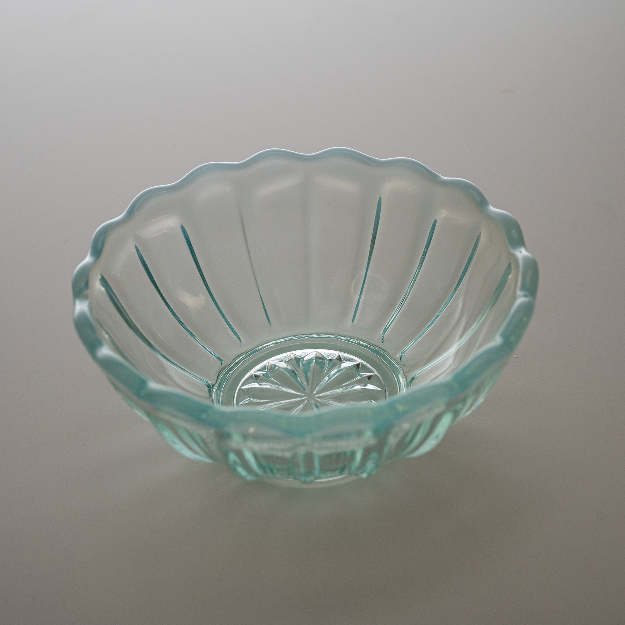 Hirota Glass - Snow Flower Glass Bowl - 12 cm / 廣田硝子 雪の花
