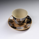 Hiroyuki Onuki - Flower Series - Cup and Saucer - Plum / 大貫博之 梅