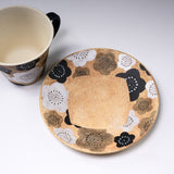 Hiroyuki Onuki - Flower Series - Cup and Saucer - Plum / 大貫博之 梅