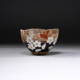 Hiroyuki Onuki - Engraving Flower Series - Matcha Bowl/ 大貫博之