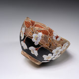 Hiroyuki Onuki - Engraving Flower Series - Matcha Bowl/ 大貫博之
