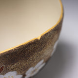 Hiroyuki Onuki - Engraving Flower Series - Matcha Bowl/ 大貫博之