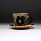 Hiroyuki Onuki - Flower Series - Cup and Saucer - Camellia / 大貫博之 椿