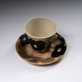Hiroyuki Onuki - Flower Series - Cup and Saucer - Camellia / 大貫博之 椿