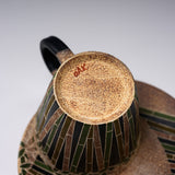 Hiroyuki Onuki - Engraving Flower Series - Cup and Saucer - Bamboo / 大貫博之 竹