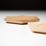 ICHIKAWA - Handmade Coaster - Hexagon / Maple or White Ash