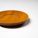 ICHIKAWA - Handmade Coaster - Round / Japanese Zelkova (Keyaki)