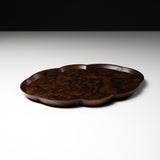 ICHIKAWA - Handmade Premium Oval Shape Tray - Walnut