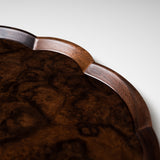 ICHIKAWA - Handmade Premium Oval Shape Tray - Walnut