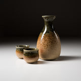 Mino ware Pottery Sake Set - Rikyu / やまい伊藤 酒器セット
