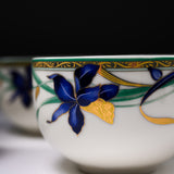 Indigo Orchid Sencha Tea Cup set - set of 5 / 煎茶カップセット