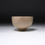 INOME Heart Handmade Matcha Bowl - Amairo : 亜麻色 / 小野 穣 猪目茶碗