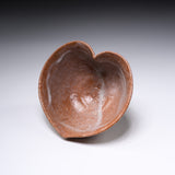 INOME Heart Handmade Matcha Bowl - Hagi Style : 萩風 / 小野 穣 猪目茶碗