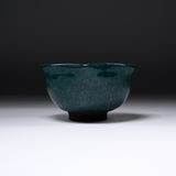 INOME Heart Handmade Matcha Bowl - Jadeite : 翠玉 / 小野 穣 猪目茶碗