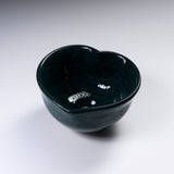 INOME Heart Handmade Matcha Bowl - Jadeite : 翠玉 / 小野 穣 猪目茶碗