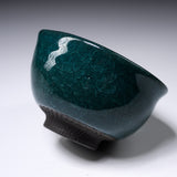 INOME Heart Handmade Matcha Bowl - Jadeite : 翠玉 / 小野 穣 猪目茶碗