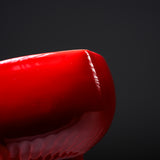 INOME Heart Handmade Matcha Bowl - The First Red : 創世の赤 / 小野 穣 猪目茶碗