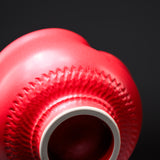 INOME Heart Handmade Matcha Bowl - Camellia Red : 椿色 / 小野 穣 猪目茶碗