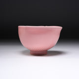 INOME Heart Handmade Matcha Bowl - Nadeshiko Golden Ribbon : 撫子金リボン / 小野 穣 猪目茶碗