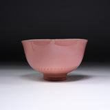 INOME Heart Handmade Matcha Bowl - Nadeshiko Golden Line : 撫子金縁 / 小野 穣 猪目茶碗