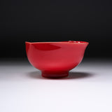 INOME Heart Handmade Matcha Bowl - Imayou-iro : 今様色 / 小野 穣 猪目茶碗