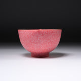 INOME Heart Handmade Matcha Bowl - Sakura Coral : 桜珊瑚 / 小野 穣 猪目茶碗