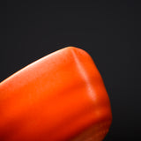 INOME Heart Handmade Matcha Bowl - Vermilion : 丹色 / 小野 穣 猪目茶碗