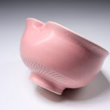 INOME Heart Handmade Matcha Bowl - Nadeshiko Pink : 撫子ピンク / 小野 穣 猪目茶碗