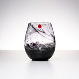 Ink Black x Gold Leaf Rock Glass / 津軽びいどろ 墨ロックグラス