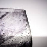 Ink Black x Gold Leaf Rock Glass / 津軽びいどろ 墨ロックグラス