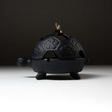 Iron Cast Large Incense Burner Container - Turtle