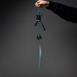 Kotodji Lantern Wind Chime – Green Bronze Finish / 燈篭風鈴