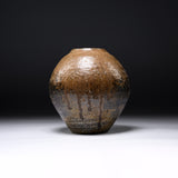 ISHIDA KAZUYA Bizen Pottery Vase - Rainfall / 備前焼 花瓶