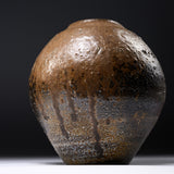 ISHIDA KAZUYA Bizen Pottery Vase - Rainfall / 備前焼 花瓶