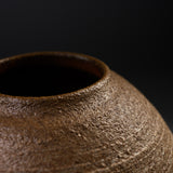 ISHIDA KAZUYA Bizen Pottery Vase - Winter Strata / 備前焼 花瓶