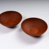 JINSUI Tokoname ware Pair Tea Cup - TOKI Series - Syudei /人水 常滑 朱泥 ティーカップ