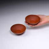JINSUI Tokoname ware Pair Tea Cup - TOKI Series - Syudei /人水 常滑 朱泥 ティーカップ