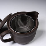 JINSUI Tokoname ware Teapot 250 ml - Pelican series - Darker Brown / 人水 常滑急須