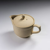 JINSUI Tokoname ware Teapot 250 ml - Pelican series - Off white / 人水 常滑急須