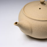 JINSUI Tokoname ware Teapot 250 ml - TOKI Hira series - Kinari / 人水 常滑急須