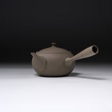 JINSUI Tokoname ware Teapot 250 ml - TOKI Hira series - Shirohai / 人水 常滑急須