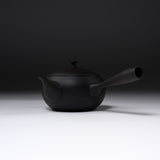 JINSUI Tokoname ware Teapot 250 ml - TOKI Hira series - Sumikuro / 人水 常滑急須