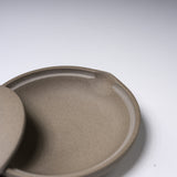 JINSUI Tokoname ware Teapot 35 ml - Tuyu Series - Shirohai / 人水 常滑急須