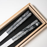 Japanese Chopstick Gift Set - Marble Ink / ギフト箸セット